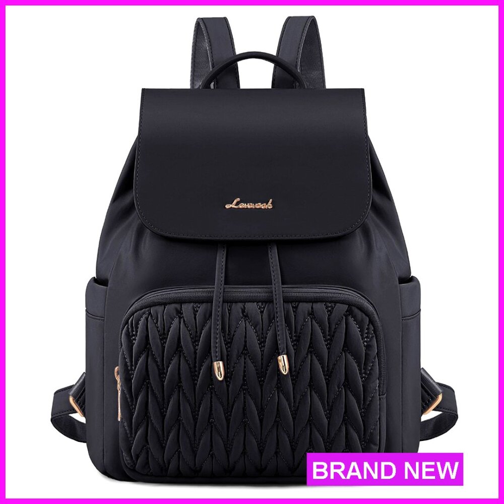 Mini Backpack Purse Daypack Anti-Theft Pocket Water-Resistant Polyester College